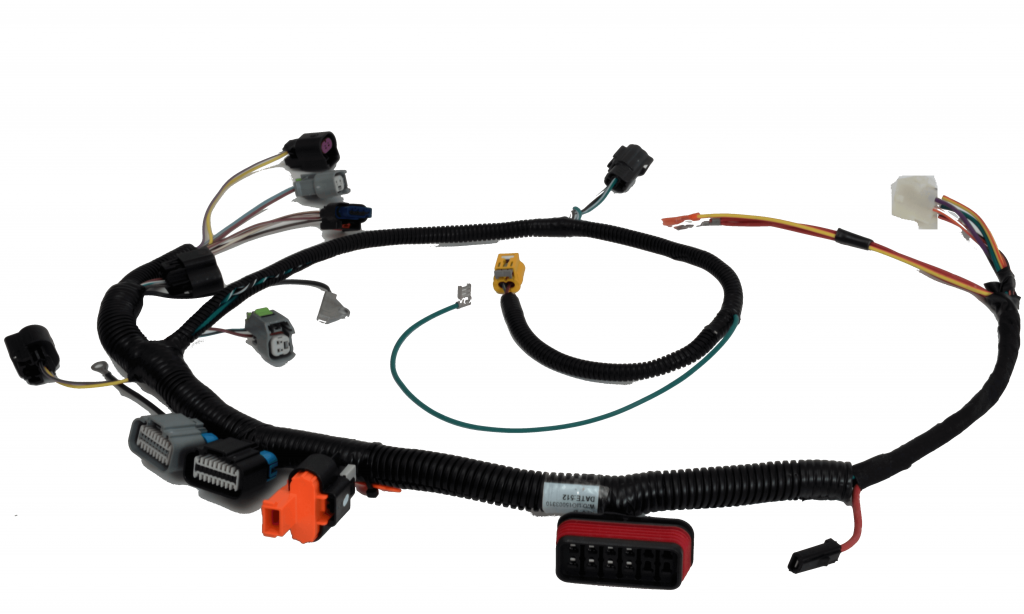 Small engine wire harness assembly manufactured by PCA.